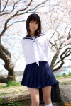 bookbag kneesocks niimi_nanako pleated_skirt sailor_uniform school_uniform skirt rating:Safe score:0 user:nil!