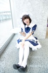 apron bowtie cosplay hairband maid maid_uniform original petticoat serving_tray thighhighs ura_kuro rating:Safe score:0 user:pixymisa