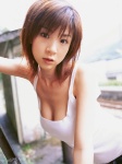 cleavage denim hoshino_aki shorts tank_top wanibooks_21 rating:Safe score:1 user:nil!