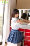 blouse kneesocks minami_yui mirror pleated_skirt school_uniform shirt_lift skirt sweater_vest rating:Safe score:0 user:nil!