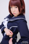 anegasaki_nene cosplay iroha_(ii) love_plus open_clothes pleated_skirt sailor_uniform school_uniform skirt rating:Safe score:1 user:nil!