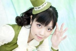 apron blouse cosplay kaieda_kae original top_hat vest waitress waitress_uniform rating:Safe score:1 user:pixymisa