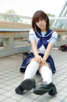 anegasaki_nene cosplay kneesocks love_plus pantyhose pleated_skirt sailor_uniform school_uniform shimizu_miki skirt rating:Safe score:0 user:nil!