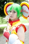 cosplay detached_sleeves dragon_kid green_hair headdress huang_pao-lin mikuro tiger_&_bunny rating:Safe score:0 user:pixymisa