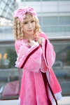 babydoll blonde_hair bloomers cosplay hairbow hinaichigo kneehighs rozen_maiden saki rating:Safe score:0 user:nil!