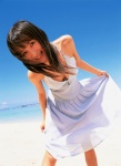beach cleavage dress dress_lift komatsu_ayaka ocean ys_web_146 rating:Safe score:1 user:nil!