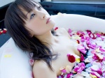 bathroom bathtub blouse cleavage flower_petals happy_new_ayaka_ii komatsu_ayaka wet rating:Safe score:0 user:nil!