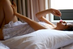 bed chemise lingerie lollipop morning_coffee namada rating:Safe score:3 user:nil!