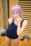 cosplay kaieda_kae lollipop one-piece_swimsuit purple_hair rosario+vampire school_swimsuit shirayuki_mizore swimsuit rating:Safe score:0 user:nil!