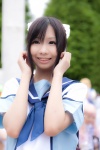 cosplay hairbow love_plus sailor_uniform school_uniform takane_manaka tsukushi rating:Safe score:0 user:nil!