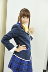 blazer bowtie cosplay miyako_okura pleated_skirt ponytail school_uniform skirt tokimeki_memorial tokimeki_memorial_4 yuzu_rika rating:Safe score:0 user:pixymisa
