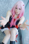 boots choker cosplay dress guilty_crown pink_hair touta_miya yuzuriha_inori rating:Safe score:1 user:nil!