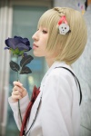 blonde_hair blouse braid cosplay ishiori_arie original suspenders rating:Safe score:0 user:nil!