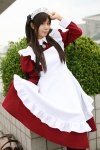 aoki apron cosplay fate/series fate/stay_night maid maid_uniform tohsaka_rin twintails rating:Safe score:1 user:nil!