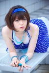 aoi-chan cleavage cosplay dress hairband namada original polka_dots ruffles rating:Safe score:0 user:nil!