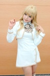 blonde_hair cosplay kipi kneehighs konohana_hikari school_uniform strawberry_panic! rating:Safe score:3 user:nil!