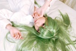 asakura_hina bed cc code_geass cosplay green_hair rating:Safe score:0 user:Log