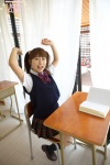 blouse kneesocks matsushita_rio pleated_skirt school_uniform skirt sweater_vest twintails rating:Safe score:0 user:nil!