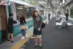 blouse bookbag cardigan pleated_skirt school_uniform skirt yume_kana rating:Safe score:1 user:nil!