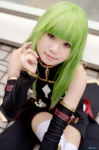 boots cc code_geass cosplay detached_sleeves green_hair pantyhose shirayuki_himeno uniform rating:Safe score:1 user:nil!