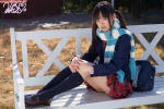 blazer blouse kneesocks nishino_koharu pleated_skirt scarf school_uniform skirt twintails rating:Safe score:0 user:nil!