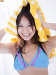 bathroom bikini_top cleavage kamata_natsumi swimsuit wet rating:Safe score:0 user:nil!