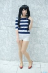 cosplay k-on! nakano_azusa pantyhose shorts tshirt twintails yaya rating:Safe score:3 user:nil!