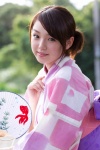 fan hand_fan ponytail shinozaki_ai ys_web_513 yukata rating:Safe score:0 user:nil!
