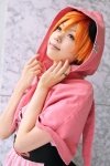 animal_ears blouse cosplay dog_ears forest hood jumper kaieda_kae mayuzumi_kaoru orange_hair rating:Safe score:1 user:nil!