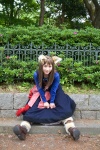 andou_kana animal_ears boots cosplay dress horo spice_and_wolf wolf_ears rating:Safe score:0 user:nil!