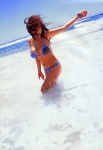 bikini cleavage matsugane_youko my ocean side-tie_bikini swimsuit wet rating:Safe score:0 user:nil!