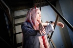 blazer blouse cosplay darling_in_the_franxx emerald horns pink_hair ratings:s scarf school_uniform tie usakichi zero_two rating:Safe score:0 user:nil!