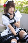 choker cosplay dress hairband kneehighs striped suzumiya_haruhi suzumiya_haruhi_no_yuuutsu uzuki rating:Safe score:0 user:nil!