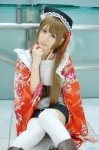 apron blonde_hair boots cosplay crossplay hairband kimono maid maid_uniform miniskirt nana nao_(otosuki) otoko_no_ko_wa_meido_fuku_ga_osuki!? pantyhose skirt thighhighs zettai_ryouiki rating:Safe score:2 user:nil!