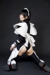 apron ass bodysuit cosplay cosplaytion_-_katsuragi_ebino hairband iroha_(samurai_spirits) katsuragi_ebino kimono leggings maid maid_uniform samurai_spirits rating:Safe score:3 user:nil!