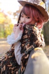 blouse cosplay hat houtou_singi multi-colored_hair original red_hair scarf rating:Safe score:2 user:Kryzz