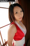 cleavage cosplay gauntlets hairbow kimono king_of_fighters kunoichi saku shiranui_mai rating:Safe score:0 user:nil!