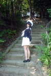 beret cardcaptor_sakura cosplay daidouji_tomoyo matsunaga_ayaka pleated_skirt sailor_uniform school_uniform skirt rating:Safe score:0 user:nil!