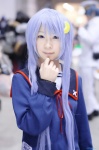 ayato blue_hair cosplay sailor_uniform school_uniform tagme_character tagme_series rating:Safe score:0 user:nil!