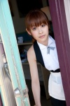 apron dress hello_project_digital_books_74 takahashi_ai waitress waitress_uniform rating:Safe score:0 user:nil!