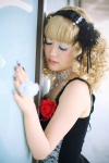 blonde_hair cosplay dress garter_belt hairband original tsugihagi_mishin rating:Safe score:1 user:nil!