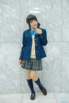 asae_ayato blazer blouse cosplay kneesocks kokoro_connect nagase_iori pantyhose pleated_skirt school_uniform side_ponytail skirt sweater rating:Safe score:1 user:nil!