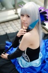 cosplay detached_sleeves dress gwendolyn odin_sphere sakura_mao silver_hair staff rating:Safe score:1 user:nil!