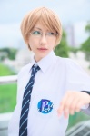 blonde_hair cosplay crossplay dress_shirt glasses kiri_kyousuke school_uniform tagme_character tagme_series tie rating:Safe score:0 user:nil!