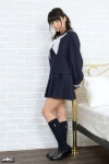 4k-star_285 agaeri_hikari bed kneesocks pleated_skirt ponytail sailor_uniform school_uniform skirt rating:Safe score:1 user:nil!