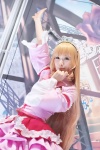 blonde_hair blouse cosplay hairband kurasaka_kururu miniskirt shinkukan skirt tagme_character rating:Safe score:0 user:nil!