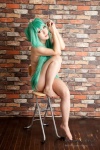 aqua_hair bikini cosplay hatsune_miku project_diva saku swimsuit twintails vocaloid rating:Safe score:0 user:nil!