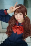 cosplay hiiragi_haruka original pleated_skirt sailor_uniform school_uniform skirt twintails rating:Safe score:0 user:nil!