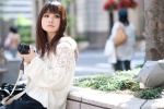 camera shirayuki_himeno skirt sweater rating:Safe score:1 user:nil!
