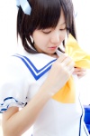 cosplay going_my_yui_style hair_ribbons hoshiuta kuroda_yui sailor_uniform school_uniform shino_kei rating:Safe score:0 user:nil!